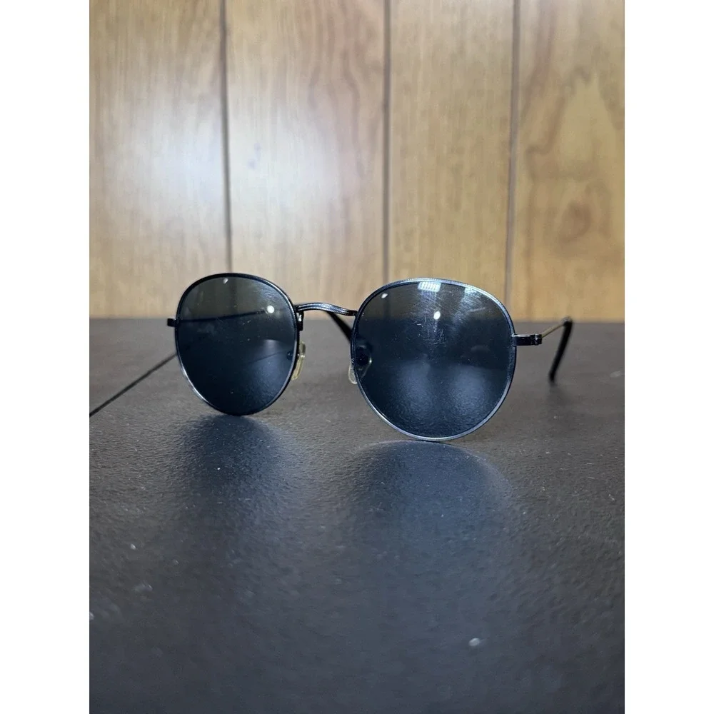 Black ‎ Sunglasses  Round NEW